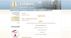 Desktop Screenshot of iatros.si